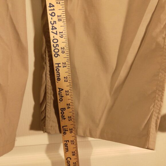 Duluth Trading CO pants mens XL XLarge 38x30 khaki tan nylon stretch hiking belt - Picture 5 of 7